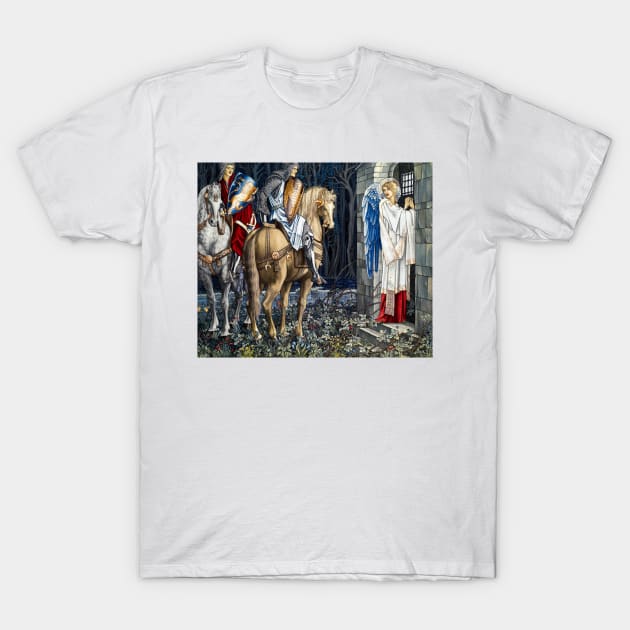 Sir Edward Burne-Jones The Failure of Sir Gawaine T-Shirt by pdpress